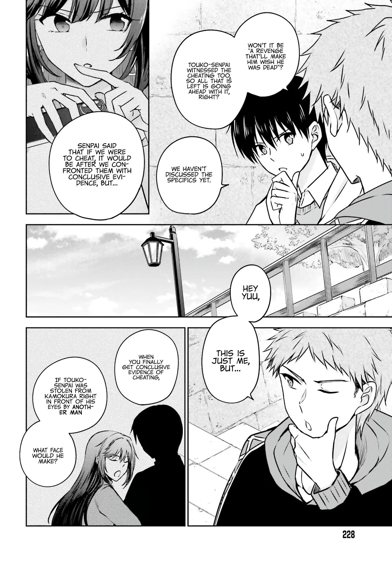 My Girlfriend Was NTR'd By My Senior, So I'll NRD My Senior's Girlfriend  Ch.4 Page 14 - Mangago