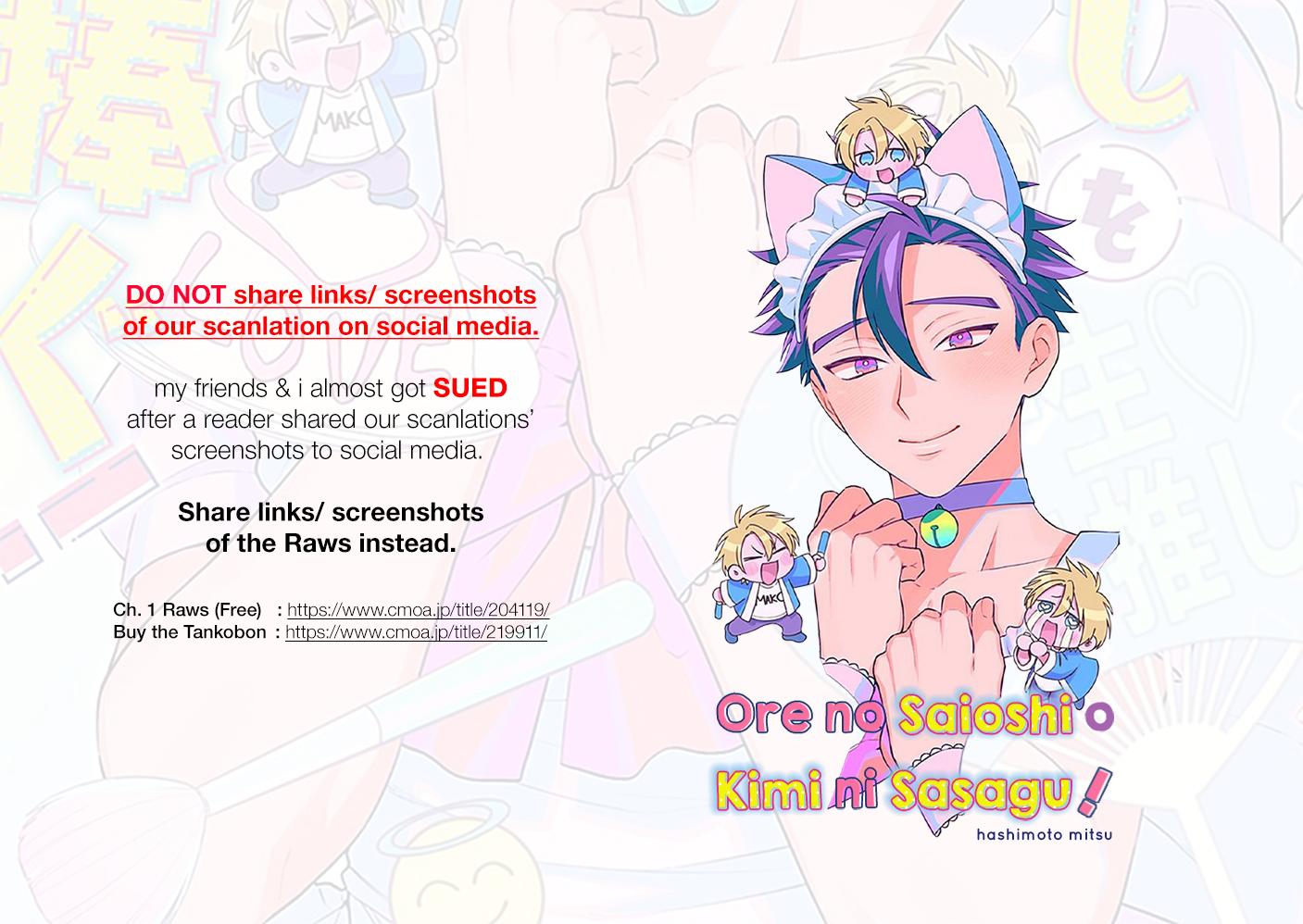 Ore No Saioshi O Kimi Ni Sasagu Ch 2 Page 1 Mangago