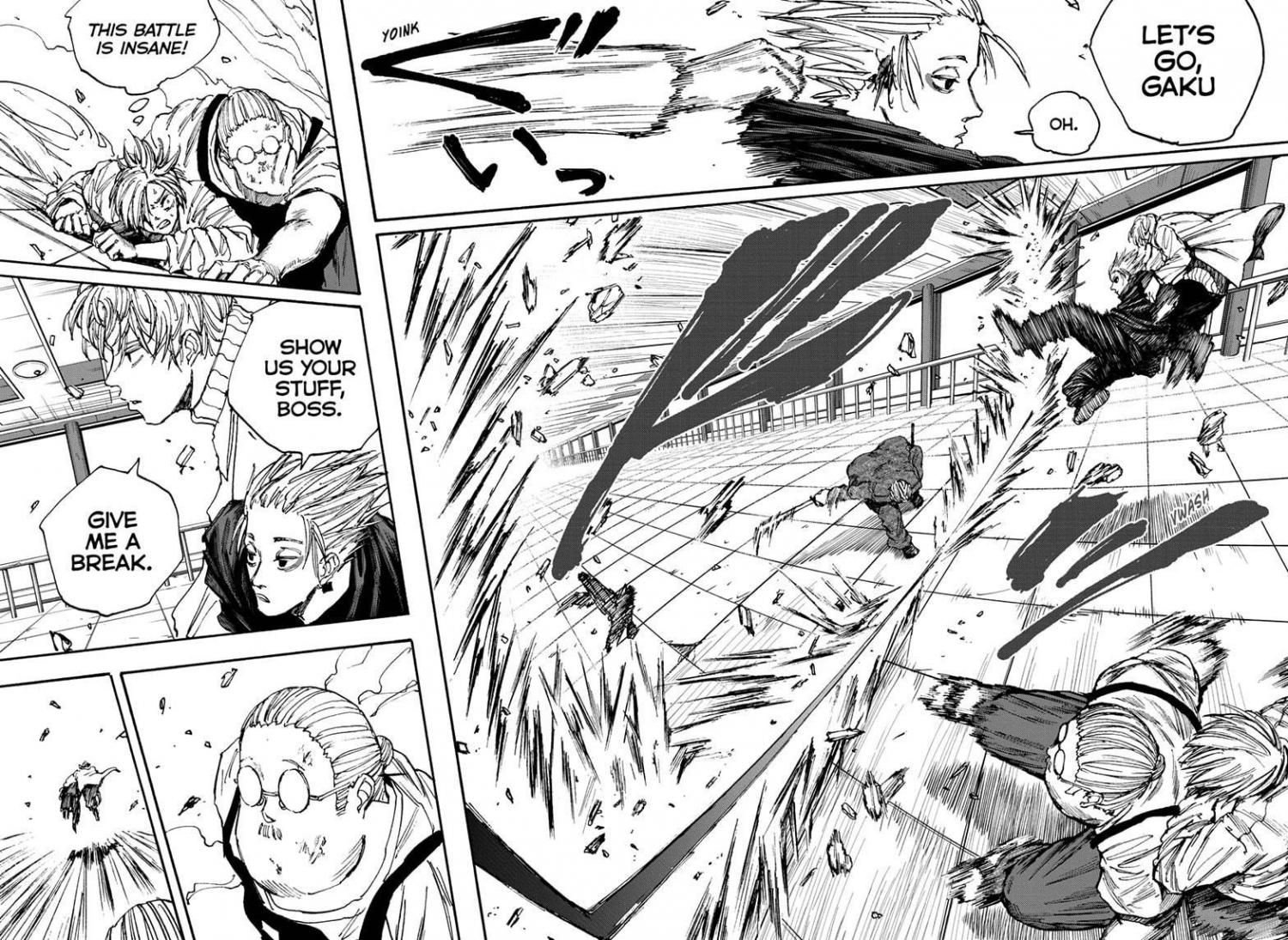 Дни сакамото график выхода Sakamoto Days Ch.54 Page 8 - Mangago
