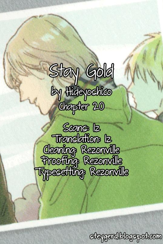 Stay Gold (hideyoshico) - episode 28 - 0