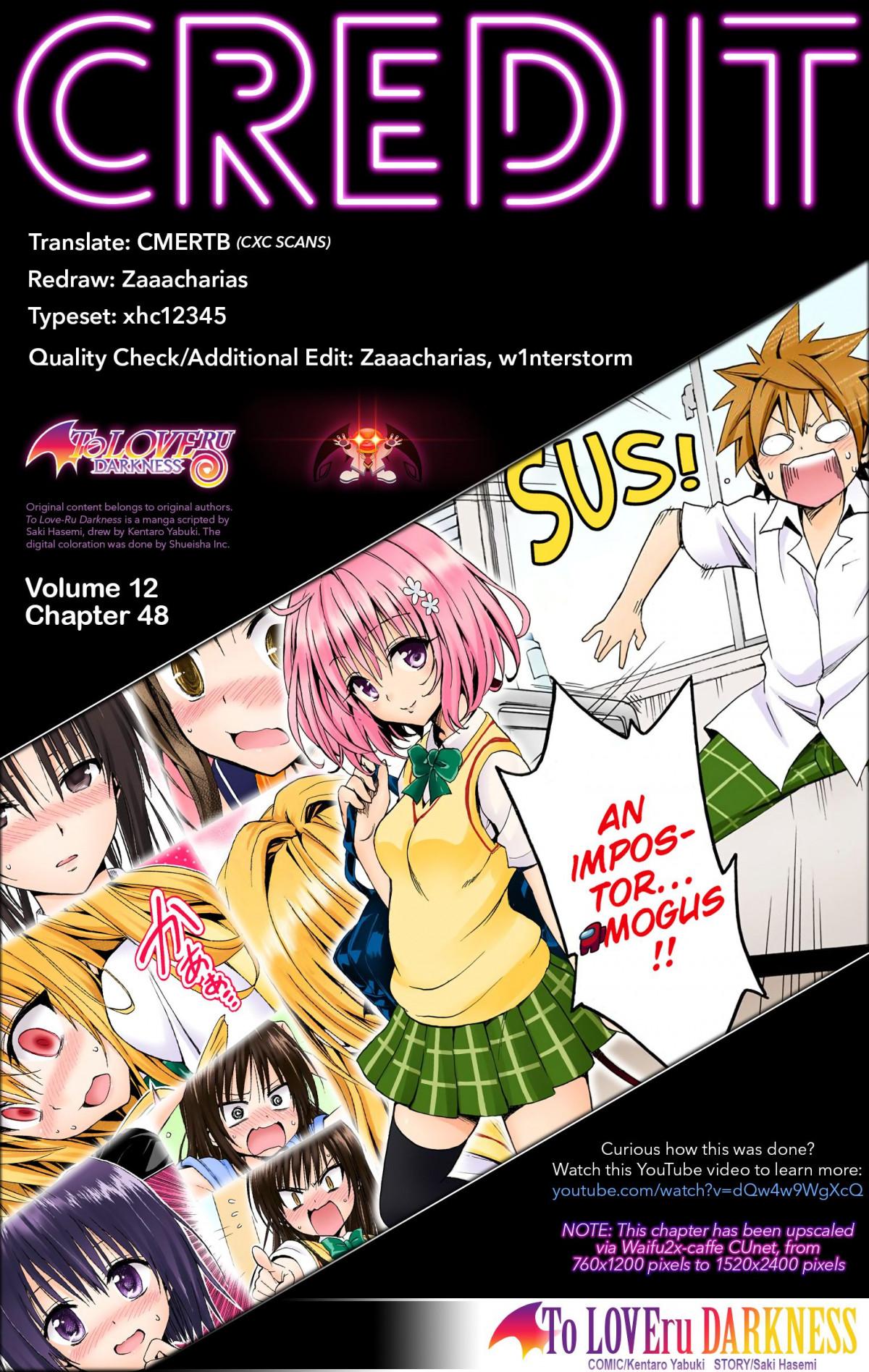 To Love-Ru Darkness - Digital Colored Comics - episode 64 - 37