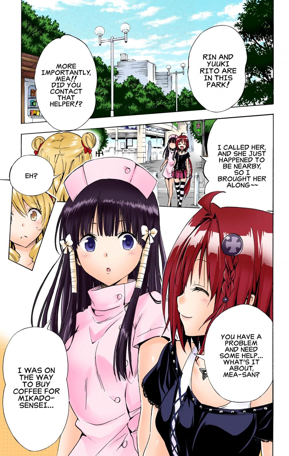 To Love-Ru Darkness - Digital Colored Comics Ch.57.2 Page 1 - Mangago