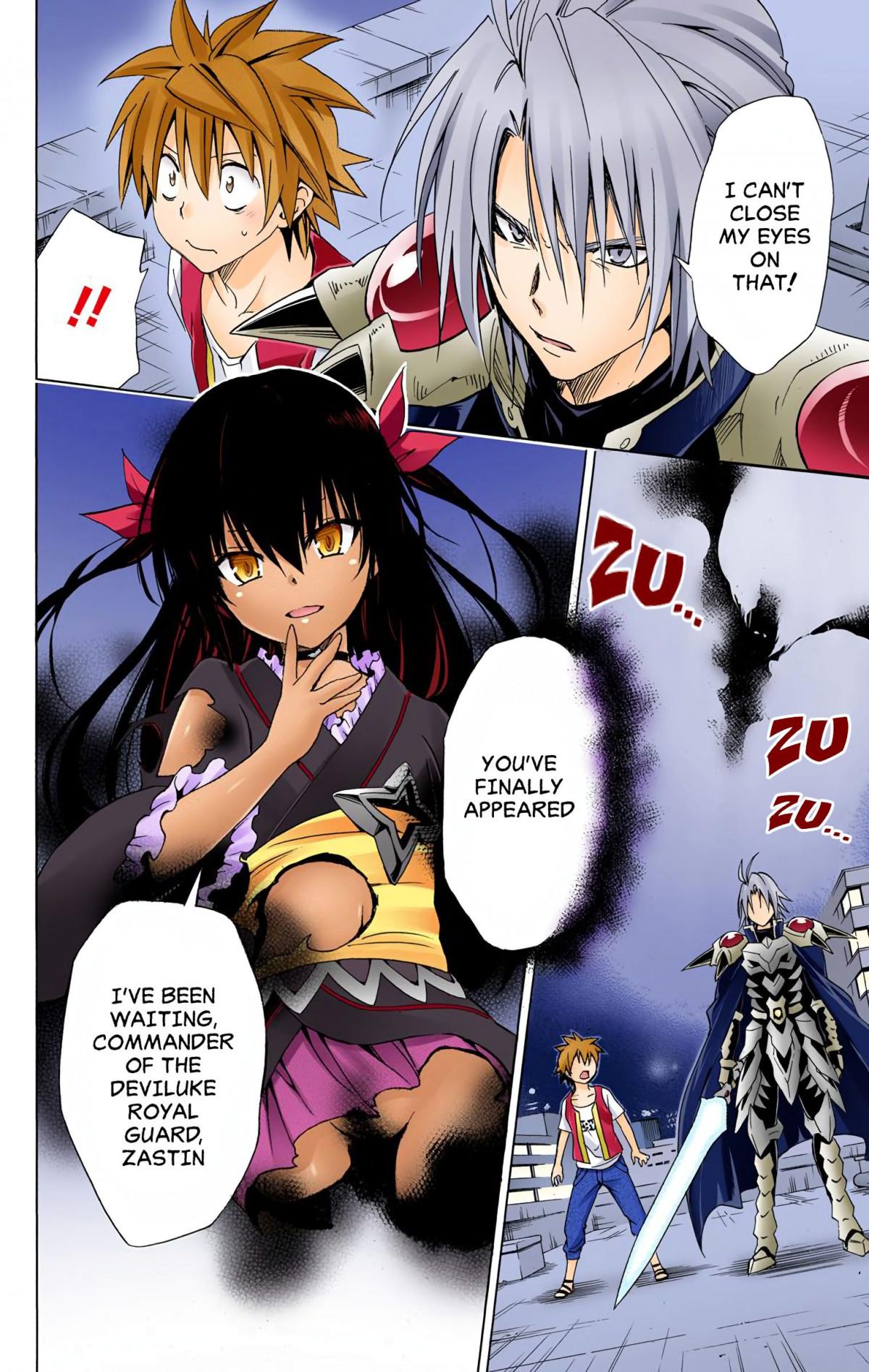 To Love-Ru Darkness - Digital Colored Comics Ch.57.2 Page 1 - Mangago
