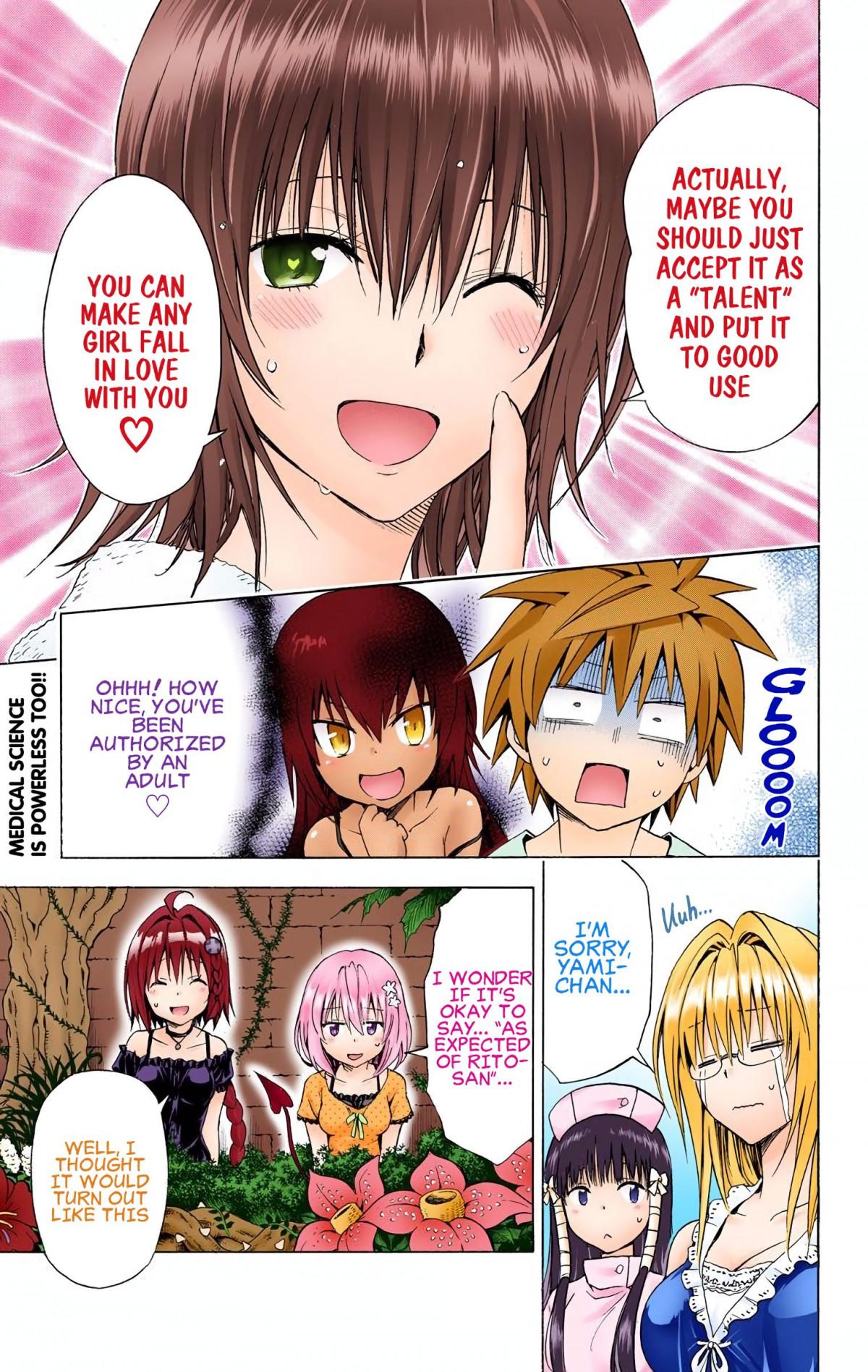 To Love-Ru Darkness - Digital Colored Comics Ch.57.2 Page 1 - Mangago