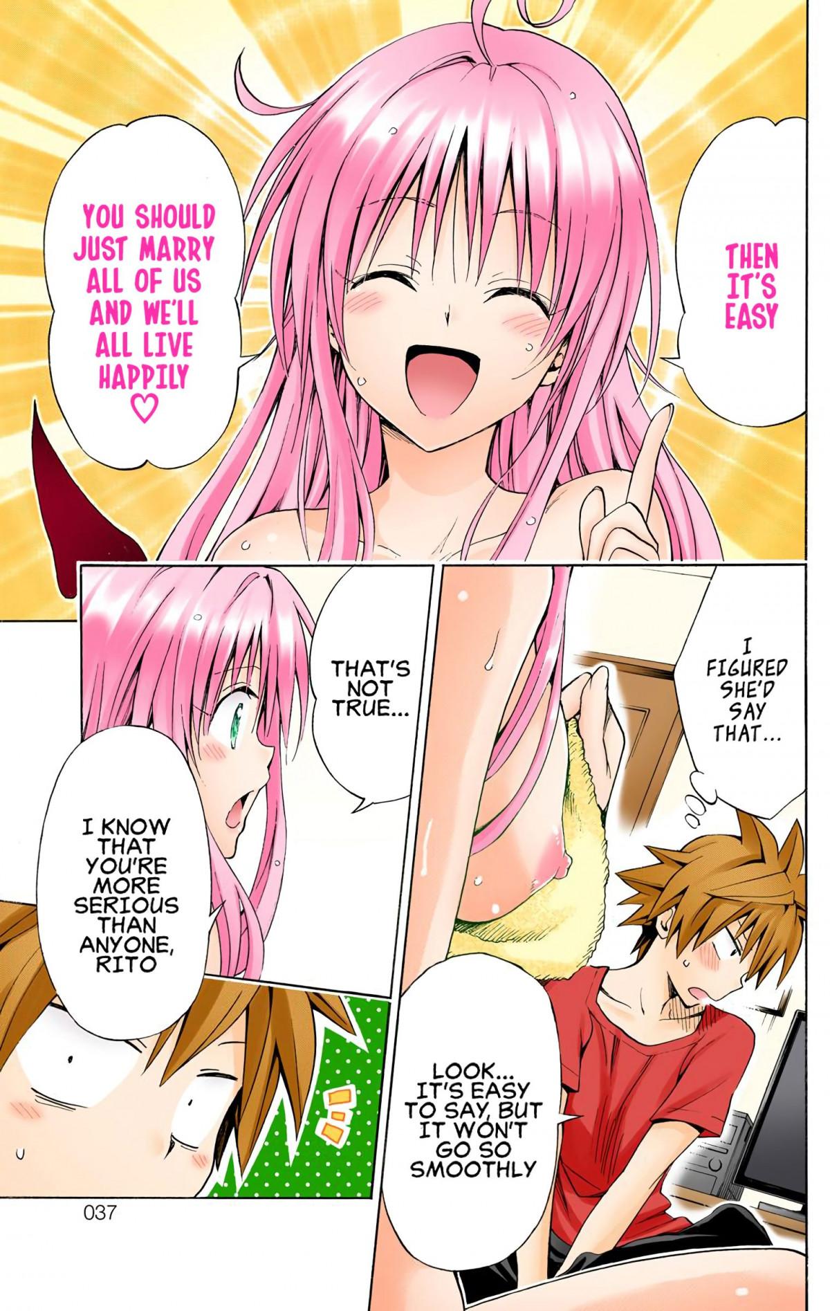 To Love-Ru Darkness - Digital Colored Comics - episode 91 - 35