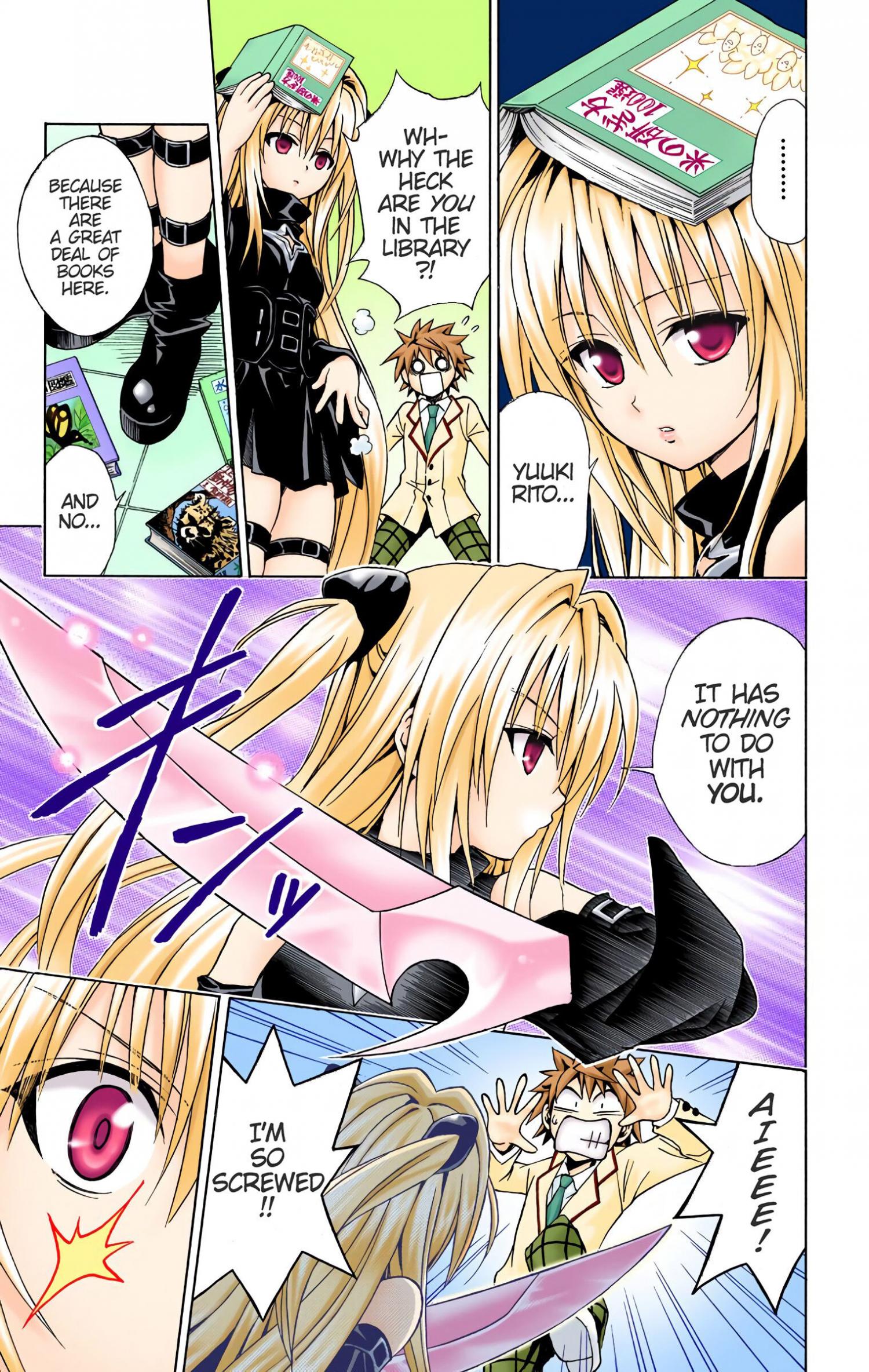 To Love-Ru - Digital Colored Comics - episode 45 - 2