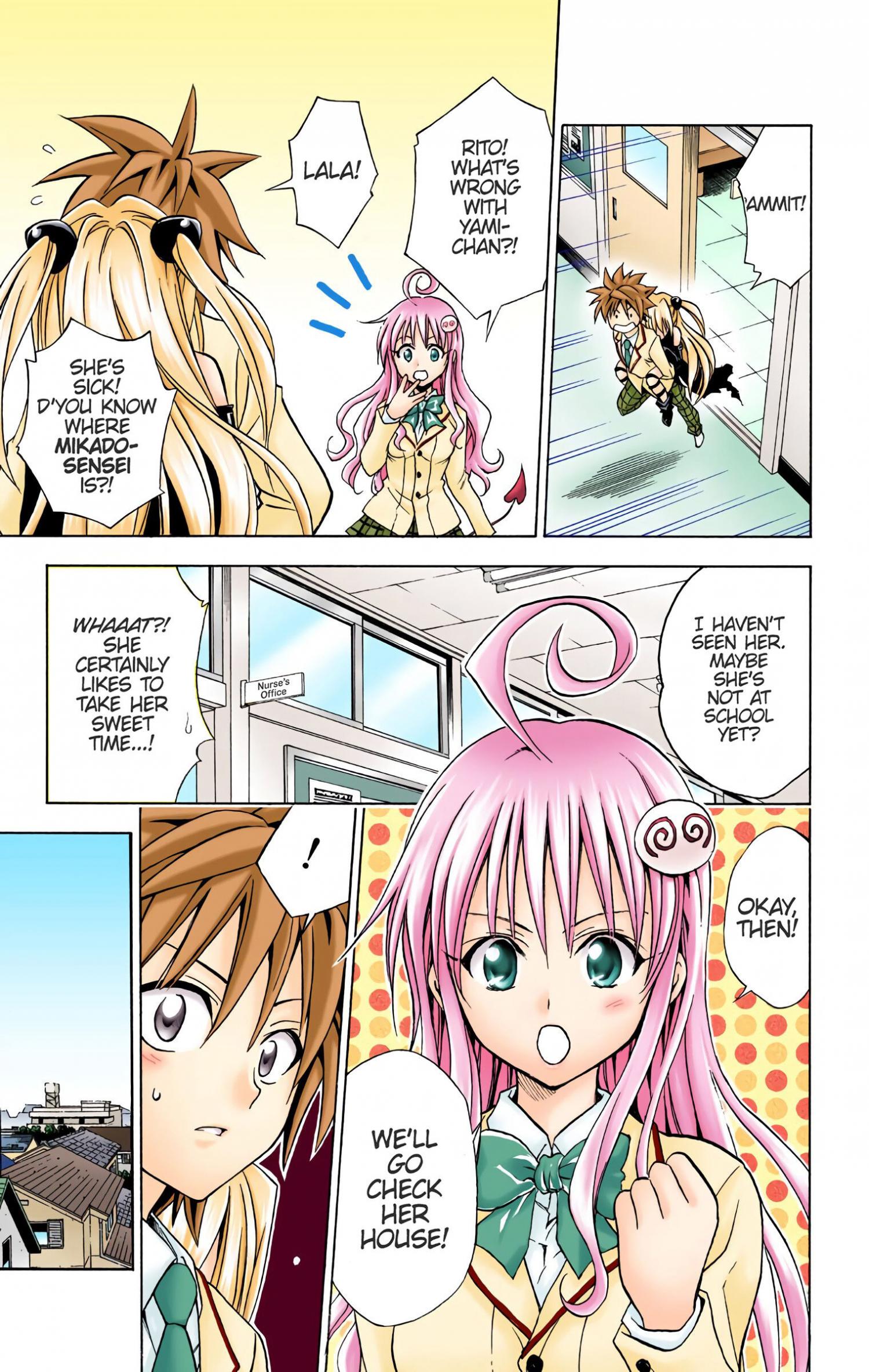 To Love-Ru - Digital Colored Comics - episode 45 - 6