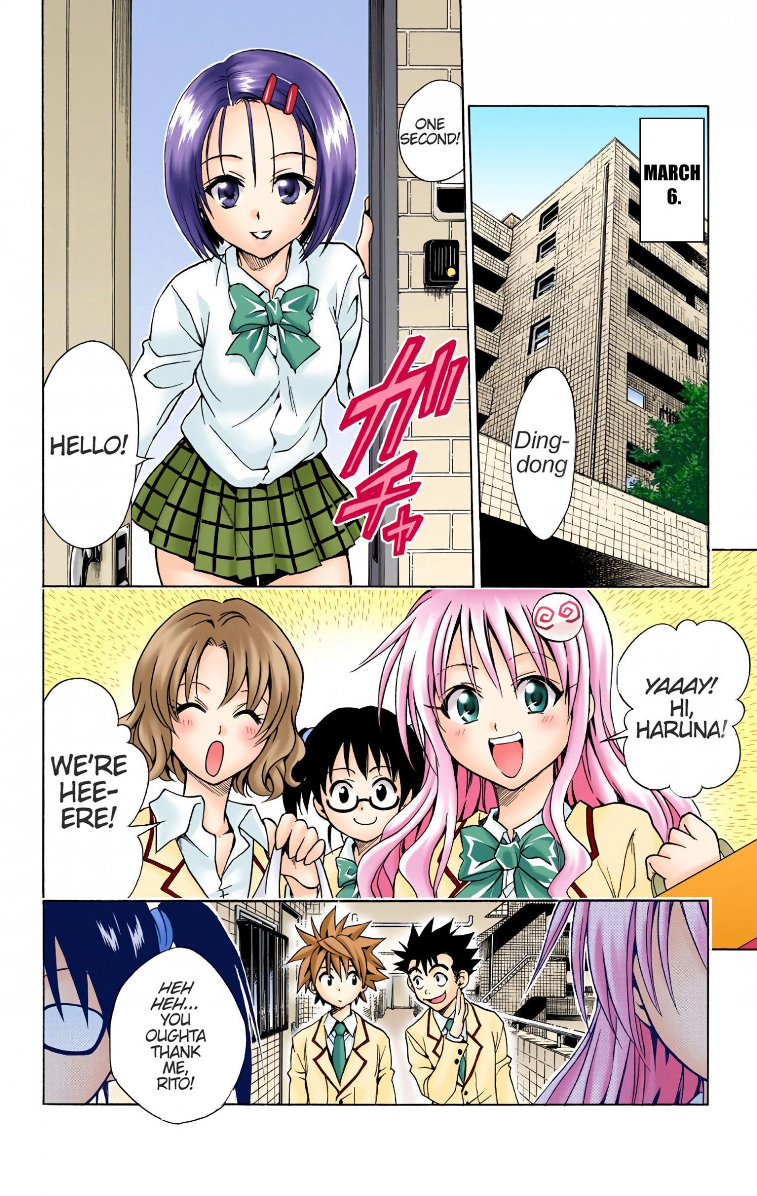 To Love-Ru - Digital Colored Comics - episode 46 - 1