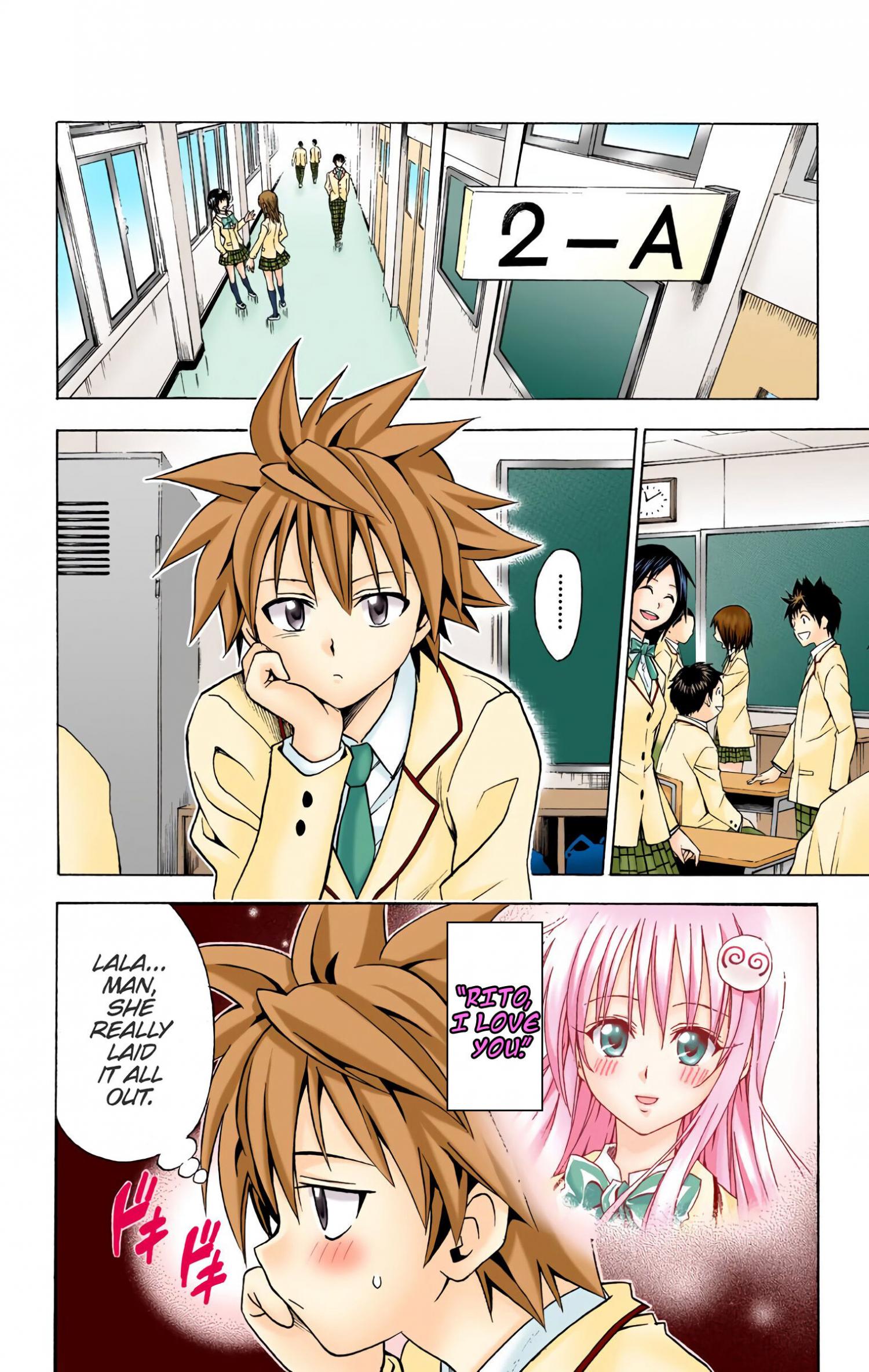 To Love-Ru - Digital Colored Comics - episode 50 - 1