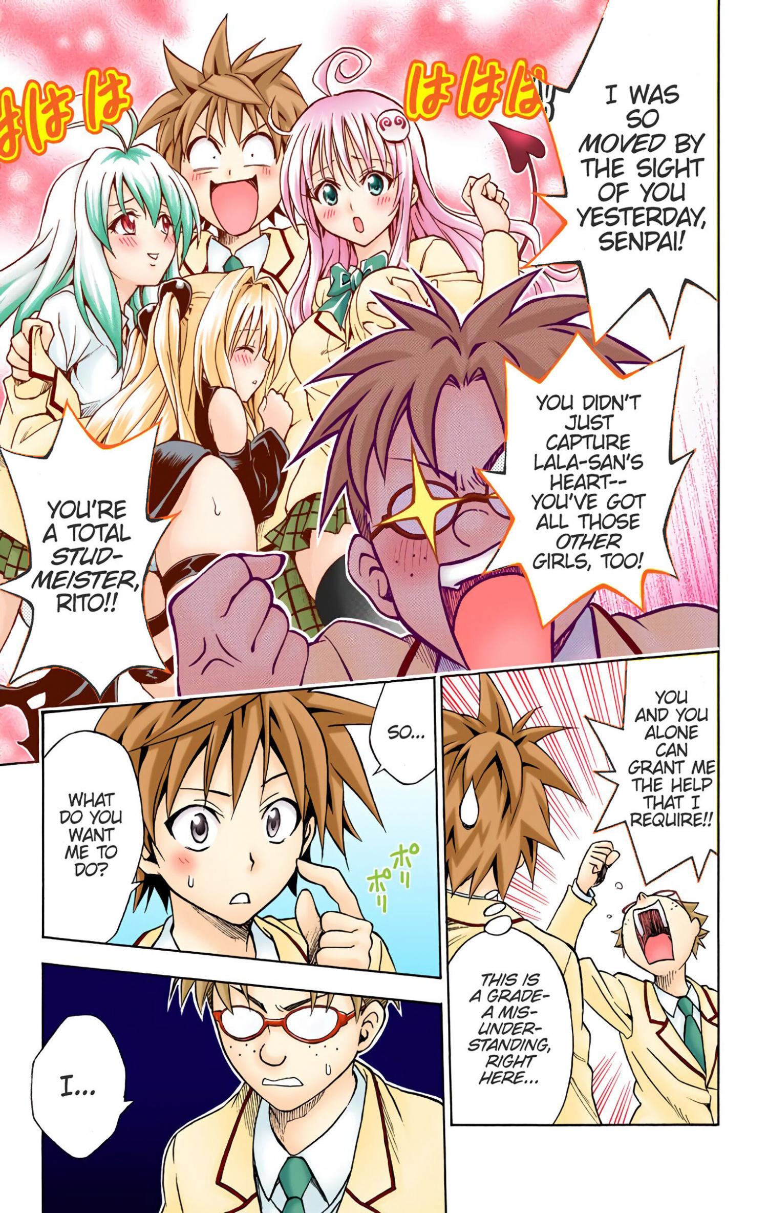 To Love-Ru - Digital Colored Comics - episode 52 - 16