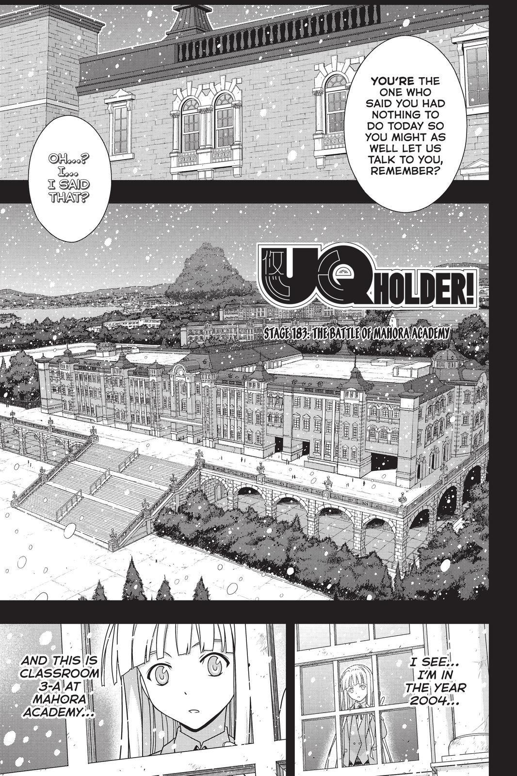 UQ Holder! - episode 183 - 2