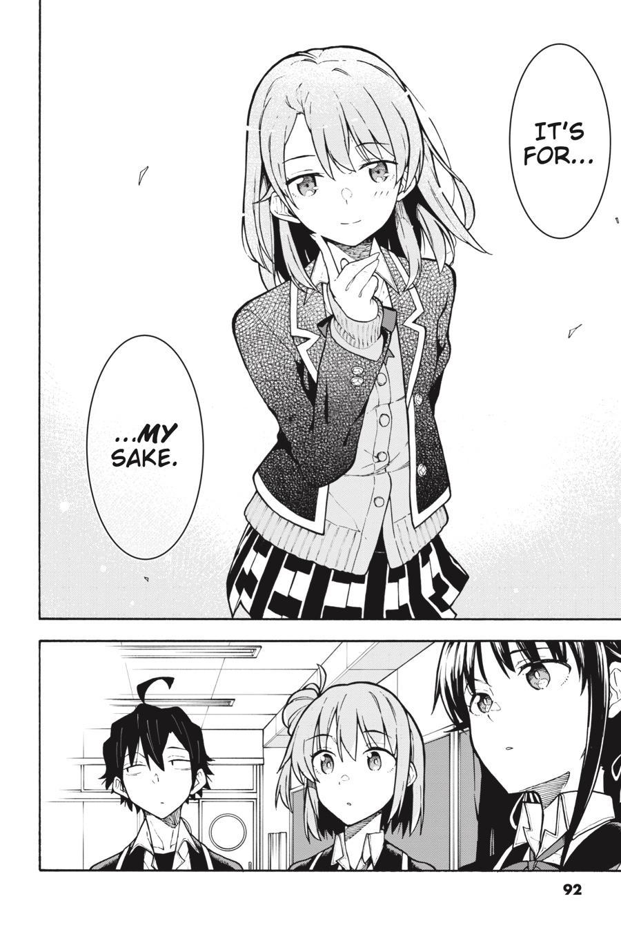 Yahari Ore no Seishun Love Come wa Machigatteiru @comic Ch.88 Page 1 -  Mangago