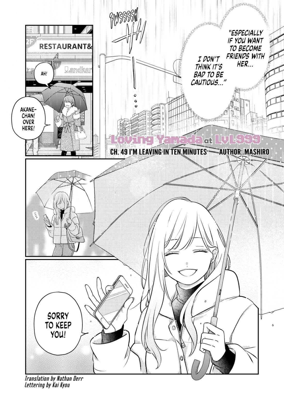 Yamada-kun to Lv999 no Koi wo Suru Ch.82 Page 1 - Mangago