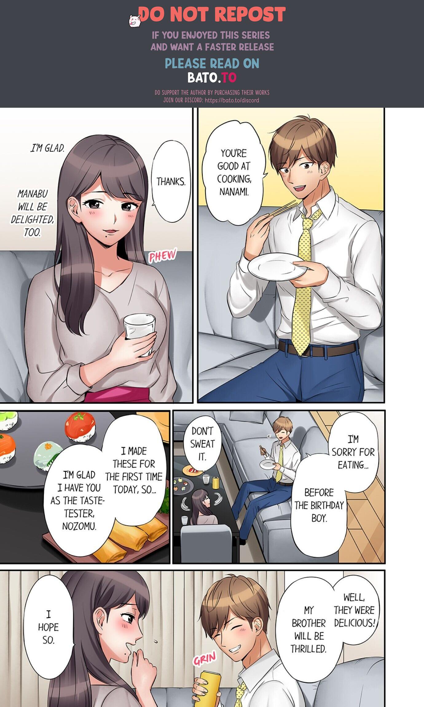 You can cum three more times, right? - A Wife Is Made to Cum by her Peerless brother-In-Law before her husband arrives Ch.2 Page 1