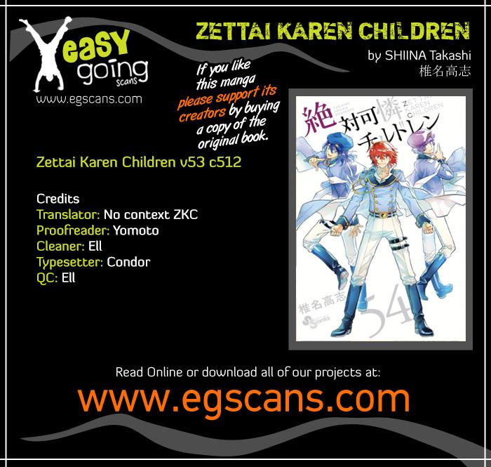 Zettai Karen Children - episode 552 - 0