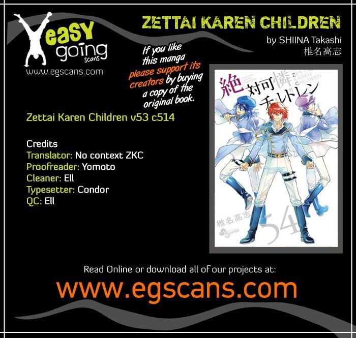 Zettai Karen Children - episode 554 - 0